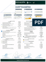 Calendario - Academico Ago Dic 2023