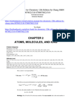 Solution Manual For Chemistry 12th Edition by Chang ISBN 0078021510 9780078021510