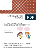 Language and Gender