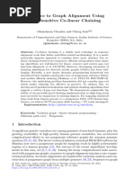 Sequence To Graph Alignment Using Gap-Sensitive Co-Linear Chaining