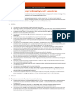 Basic Laboratory Design For Biosafety Level 3 Laboratories