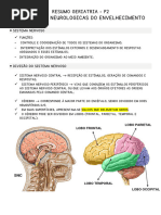 Resumo Geriatria p2 - Sistema Nervoso