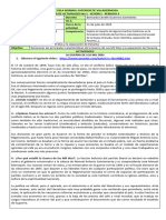 Sociales - Quinto - Sesión 1 - Periodo 3 - La Guerra de Los Mil Días y La Separación de Panamá