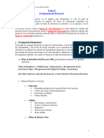 Resumen 5 Analisis y Evaluacion de Proyectos Tema 8 - 2022