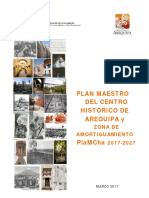 Plan Maestro Del Centro Historico de Are