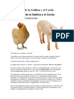 La Fábula de La Gallina y El Cerdo