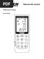 Lab1 Ambiente Medidor Distancia Manual Usuario dt500