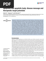 Apoptosis y Efermedad