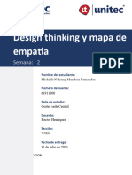 Generacion de Empresas - Design Thinking y Mapa de Empatia