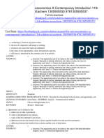 Microeconomics A Contemporary Introduction 11th Edition McEachern 1305505530 9781305505537 Test Bank