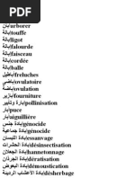 Dictionnaire Arabe Francais