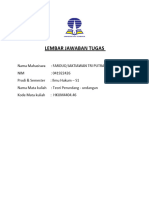 Jawaban TGS 1 Teori Perundang - Undangan