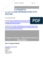 Computer Concepts Illustrated Introductory 9th Edition Parsons Solutions Manual 1