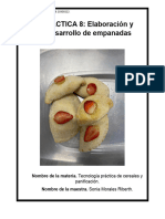 PRACTICA 8 Elaboración de Empanadas 