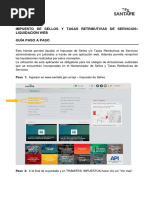 Guía Paso A Paso Trámite Impuesto de Sellos y TRS - Liquidación Web Definitivo 04-04-2019