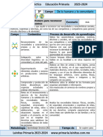 3er Grado Septiembre - 01 Libro Cartonero para Reconocer Quiénes Somos (2023-2024)