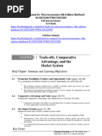 Solution Manual For Macroeconomics 4th Edition Hubbard 0132832208 9780132832205