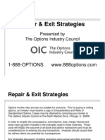 Repair and Exit Strategies