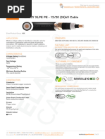 N2xs2y Xlpe Pe 12-20-24 KV Cable