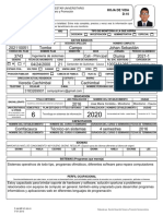 d10 Sebastiian Tombe Firmado