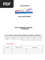 Heat Shrinkable Sleeve Procedure