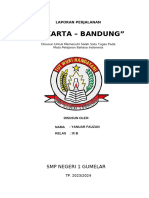 Laporan Perjalanan Jakarta Bandung