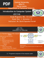 Intro Computer Systems Unit 2 Lecture PP T