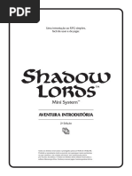 Shadowlords - Mini System - Aventura Introdutoria