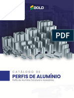 Novo Catalogo Perfis de Aluminio