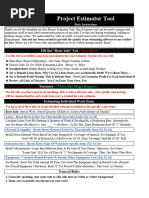 Construction Estimating Excel Template-Free Download