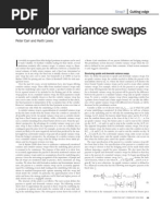 Corridor Variance Swap 2004