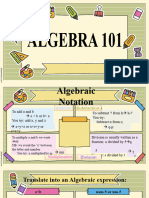 Class 2 Algebra