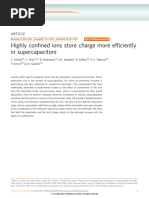 Highly Confined Ions Store Charge More Efficiently