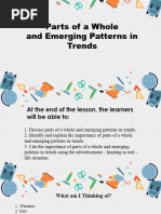 Emerging Patterns of Trends