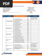 Evaluacion Inicial Sello Dela Casa TUNSA