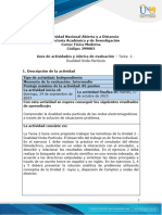 Guía de Actividades y Rúbrica de Evaluación - Unidad 2 - Tarea 2 - Dualidad Onda-Partícula