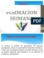 Presentación en Power Point de Formacion Humana