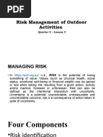 Q4 L3 PE4 Risk Management of Outdoor Activities 074946