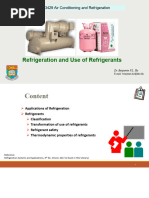 07 Refrigeration and Use of Refrigerants