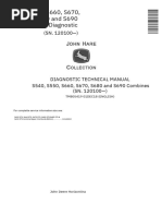 John Deere S540, S550, S660, S670, S680, S690 Combine Diagnostic Technical Manual TM805419 - PDF Download