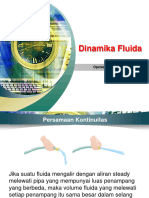 Pertemuan 4 Dinamika Fluida