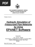 Hydraulic Simulation of Pressurized Pipe Networks by Using: EPANET Software