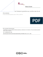 Marius Canard. Les Sources Arabes de L'histoire Byzantine Aux Confins Des Xe Et XIe Siècles. Revue Des Études Byzantines, Tome 19, 1961. Pp. 284-314.