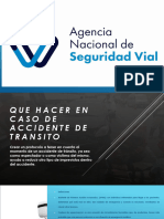 QUE HACER EN CASO DE ACCIDENTE DE TRANSITO Modulo 1