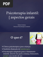 Psicoterapia Infantil Aspectos Gerais