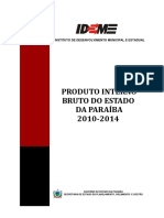 Nota Técnica - Pib 2014