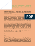 Ens. 2006. G.SviñaC. Sabiduría, Identidad y Resistencia, El Simbolismo