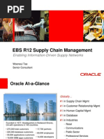 EBS R12 Supply Chain Oracle)