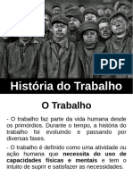 Aula - História Do Trabalho