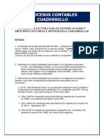 Principios Contables y Casos A Desarrollar